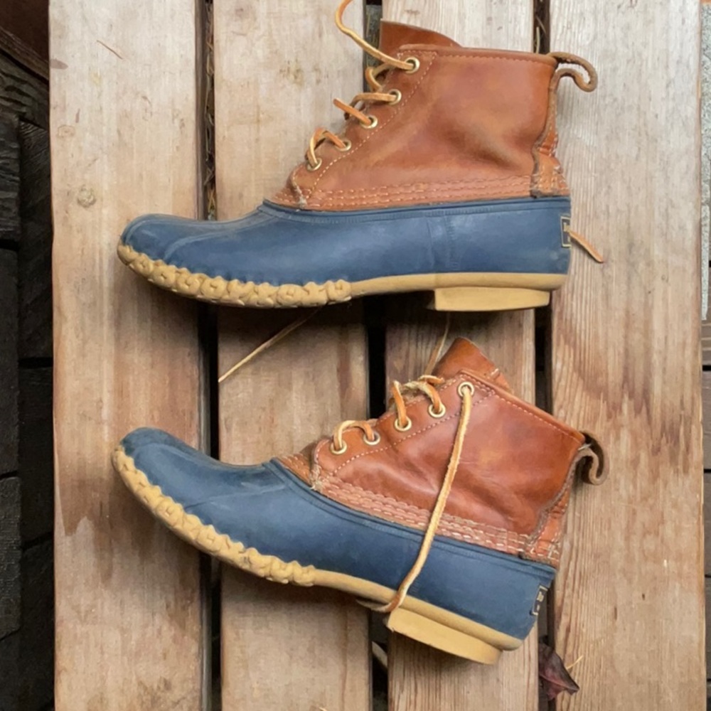 Vintage LL Bean Duck Boots